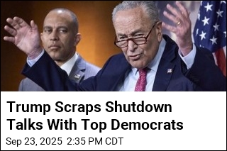 Trump Scraps Shutdown Talks With Top Democrats