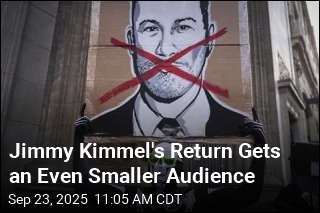 Jimmy Kimmel&#39;s Return Gets an Even Smaller Audience