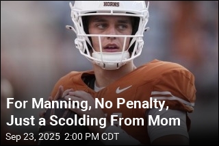 No Flag on the Play, but a Scolding From Mom