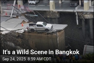It's a Wild Scene in Bangkok