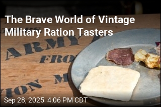 The Brave World of Vintage Military Ration Tasters