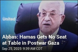 Abbas: Hamas Gets No Seat at Table in Postwar Gaza
