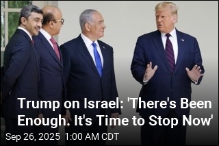 Trump: &#39;I Will Not Allow Israel to Annex the West Bank&#39;