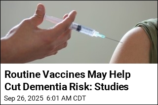 Routine Vaccines May Help Cut Dementia Risk: Studies