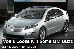 Volt's Looks Kill Some GM Buzz