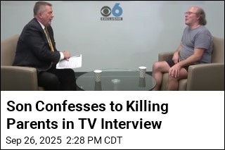 Son Confesses to Killing Parents in TV Interview