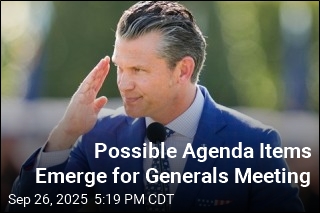Possible Agenda Items Emerge for Generals Meeting