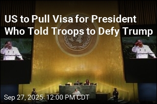 Colombia&#39;s President Tells US Troops to Disobey Trump