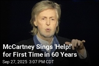 McCartney Sings &#39;Help!&#39; for First Time in 60 Years