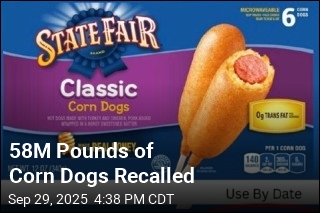 58M Pounds of Corn Dogs Recalled