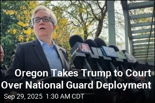 Oregon Takes Trump to Court Over National Guard Deployment