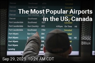 The Most Popular Airports in the US, Canada
