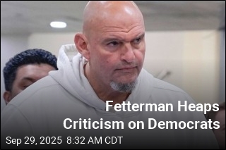Fetterman Heaps Criticism on Democrats