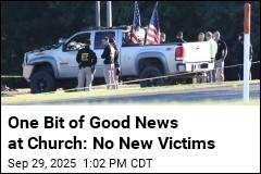One Bit of Good News at Church: No New Victims