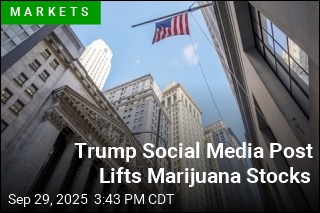 Trump Social Media Post Lifts Marijuana Stocks