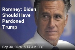 Romney Asked Biden Team to Pardon Trump