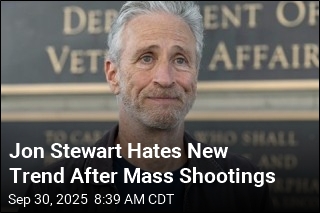 Jon Stewart Hates New Trend After Mass Shootings