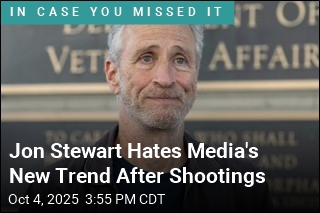 Jon Stewart Hates New Trend After Mass Shootings