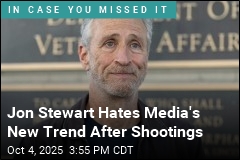 Jon Stewart Hates New Trend After Mass Shootings