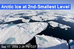 Arctic Ice at 2nd-Smallest Level