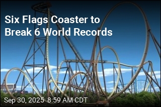 Six Flags Coaster to Break 6 World Records