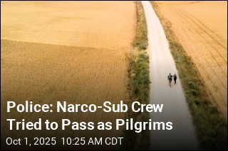 Police: Narco-Sub Crew Pretended to Be Pilgrims