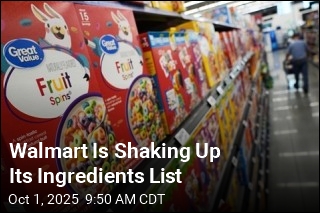 Walmart to Drop Artificial Dyes From Store Brands by 2027