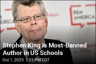 Most-Banned Author in US Schools: Stephen King