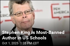 Most-Banned Author in US Schools: Stephen King