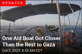 Israel Stops Convoy Taking Aid to Gaza, Detaining Thunberg