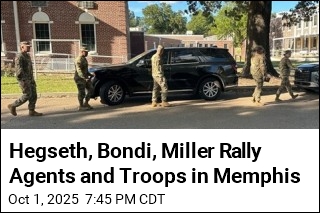 Hegseth, Bondi, Miller Rally Agents and Troops in Memphis