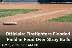 Firefighters Charged After Allegedly Flooding Baseball Field
