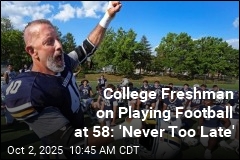 He Fulfilled Dream of College, Playing Football ... at Age 58