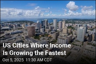 Cities Where Income Is Growing the Fastest