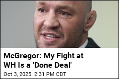 McGregor Says UFC Comeback at WH Is Finally Locked In