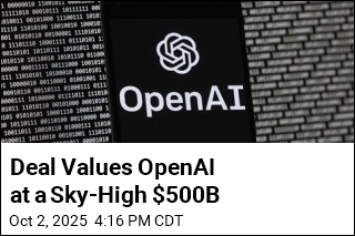 Deal Values OpenAI at a Sky-High $500B
