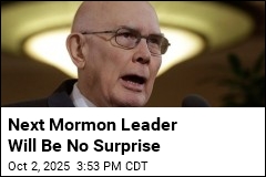 Former State Chief Justice Will Be Next Mormon Leader