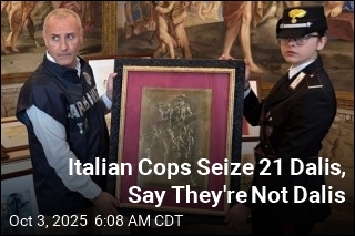 Italian Police Nab Suspected Fake Dalis in Art Raid
