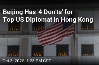 Beijing Has 4 Red Lines for Top US Diplomat in Hong Kong