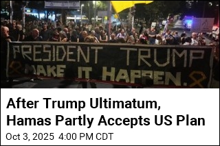 After Trump Ultimatum, Hamas Partly Accepts US Plan