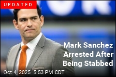 Mark Sanchez Hospitalized After Stabbing
