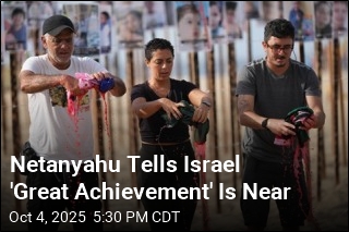 Netanyahu Tells Israel &#39;Great Achievement&#39; Is Near