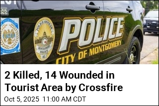 2 Killed, 14 Wounded in Tourist Area by Crossfire