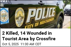 2 Killed, 14 Wounded in Tourist Area by Crossfire