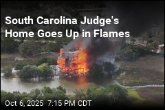 South Carolina Judge&#39;s Home Goes Up in Flames