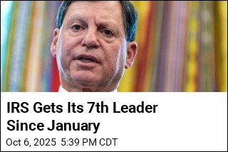 IRS Gets 7th Leader of Trump&#39;s 2nd Term