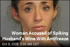 Mom Accused of Spiking Husband&#39;s Wine With Antifreeze