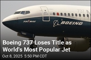Boeing 737 Loses Title as World&#39;s Most Popular Jet