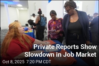 Private Reports Show Slowdown in Job Market