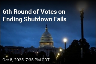 6th Round of Votes on Ending Shutdown Fails